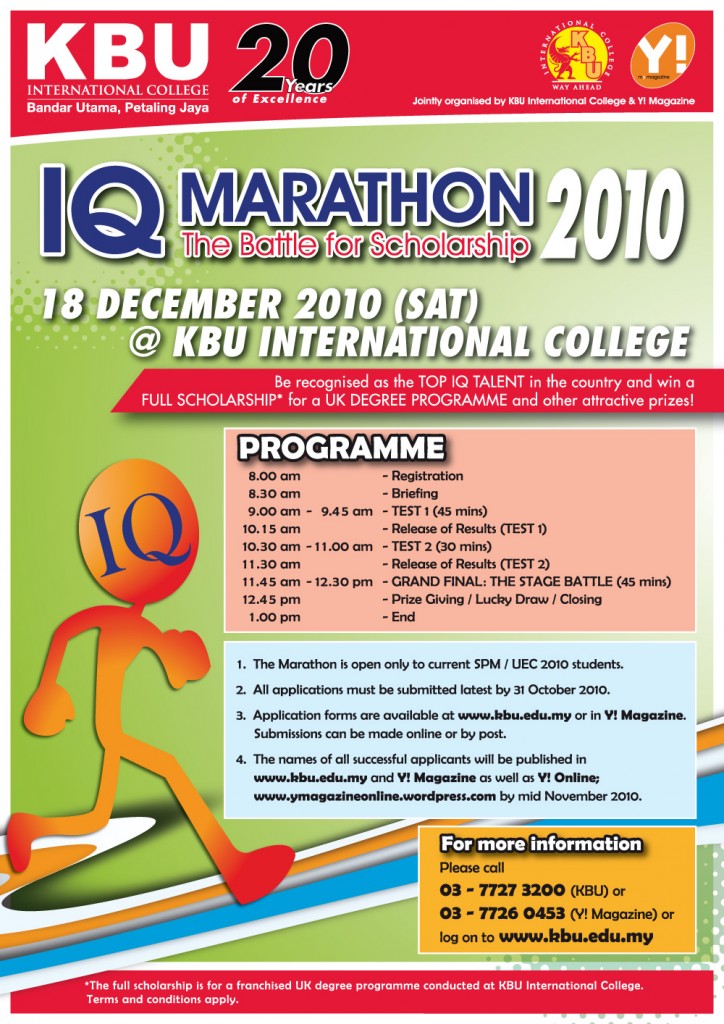 KBU IQ Marathon