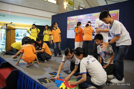 One of the activities for secondary school students