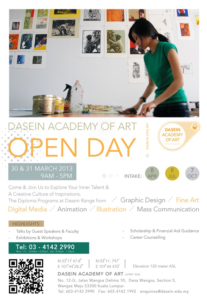 DASEIN ACADEMY OF ART: Open Day