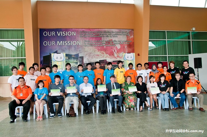 38 Curtin Sarawak students and staff go bald