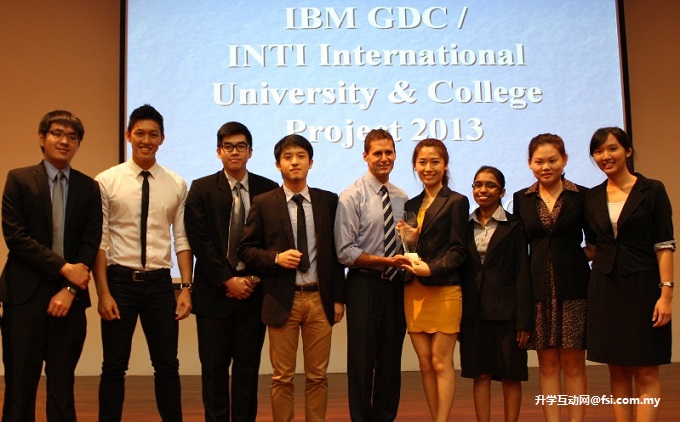 英迪的学生为IBM全球服务执行中心提供商务解决方案