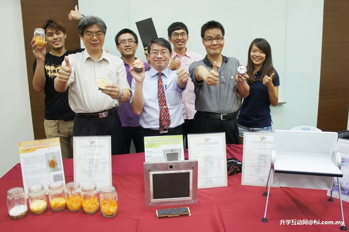 大叶大学师生团队展现卓越研发实力, 一举囊括2013年台北国际发明展1金1银1铜奖牌