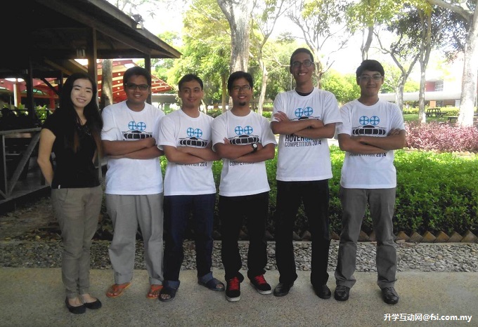 Curtin Sarawak team ranked 9th in nationwide Autonomous Hovercraft Competition 2014