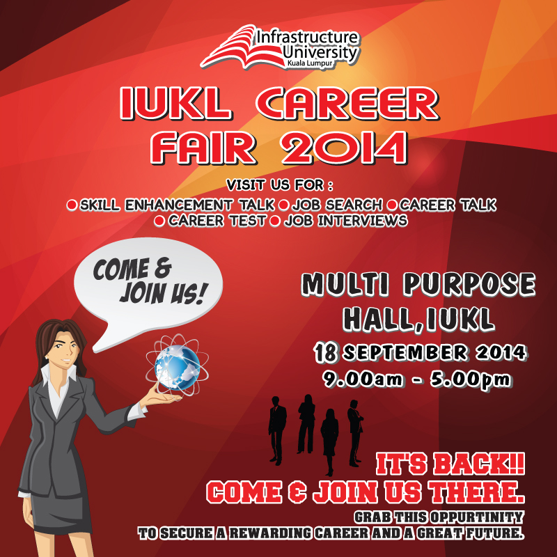 IUKL Career Poster A3 2014 - ol 800