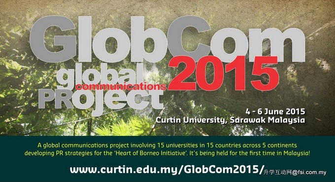 GlobCom 2015, being held for the first time in Malaysia.