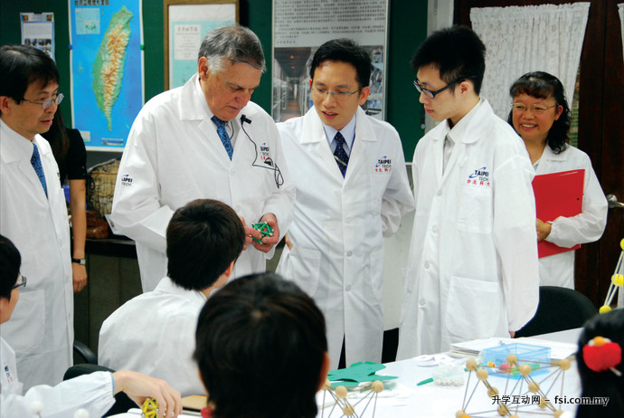 多位诺贝尔奖得主皆为台北科大的讲座教授。