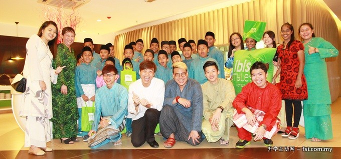 KDU礼待、旅游及烹饪艺术学院的学生们，联同吉隆坡宜必思酒店管理层，与Raudhatul Al-Faeez孤儿院的孩子们分享佳节喜悦。