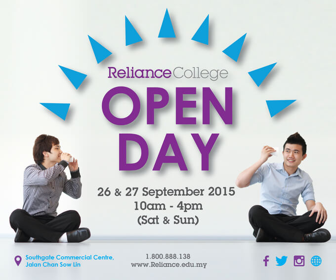 Reliance College Open Day -September 2015