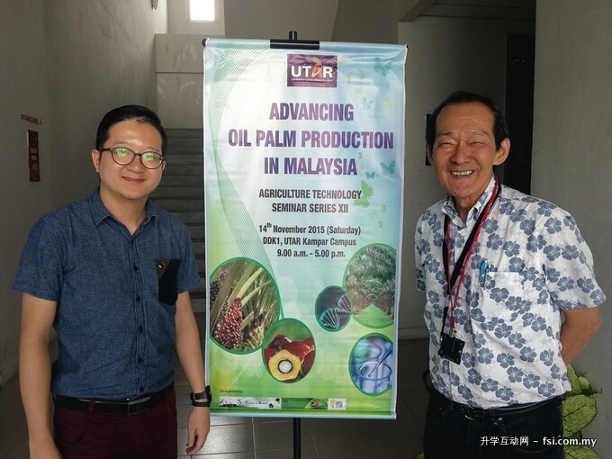 Prof Ooi (right) and Chairperson of Centre for Biodiversity Research Assoc Prof Dr Say Yee How welcome all to the seminar.