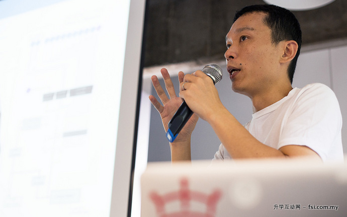 The One Academy Digital Design & Interactive Media Design Course Director Cheang Lin Yew sharing his experience during Genuino Day at The One Academy. 