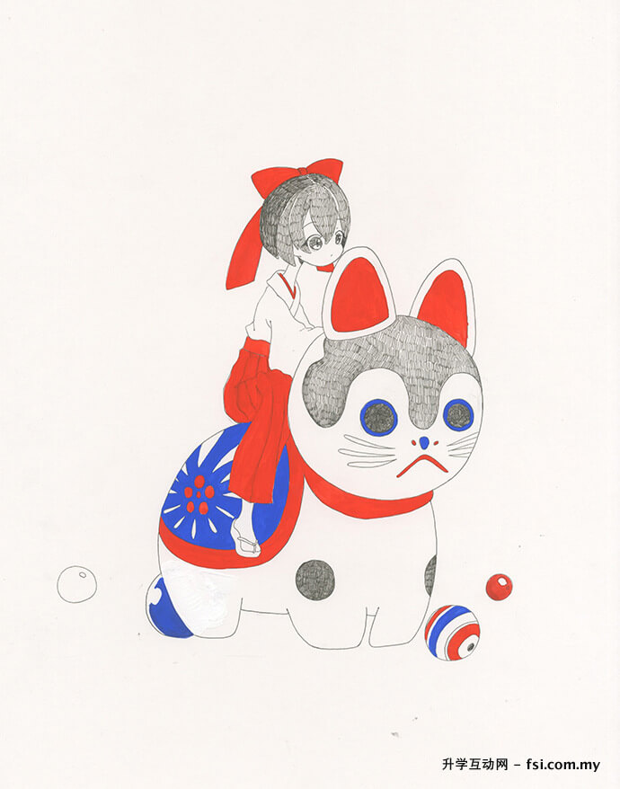 Illustration by Tatsumi Sarina 彩里菜.