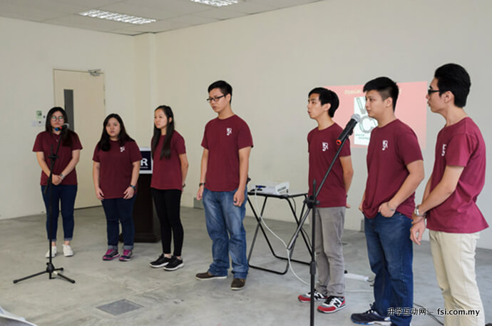 A capella performance by the VOCAL.