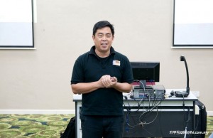 Workshop facilitator Tan Eng Hoo, Senior Manager in the Talent Division, Multimedia Development Corporation (MDeC).