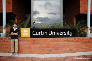 Curtin Sarawak scholar adapting to life at Australian main campus