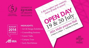 马来西亚艺术学院 (MIA) 开放日