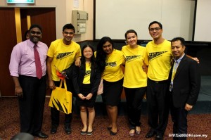 APU Students who successfully made it to the National Level of Go Ahead! Maybank Challenge